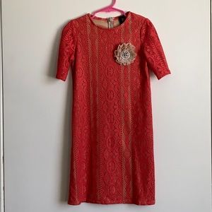 Pineapple size 7/8 girls dress